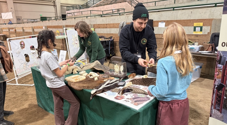 Looks like a great booth for a touch of nature