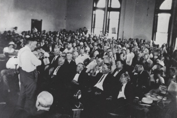 In 1925, Academy leaders provided testimony in The State of Tennessee v. John Thomas Scopes, in whic